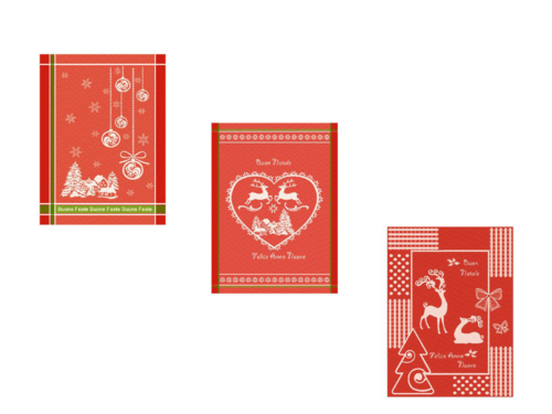 Asciughini Jacquard Natale